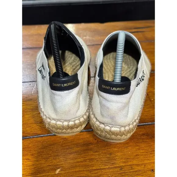 Saint Laurent Espadrilles Natural Beige Canvas size 42 euro - Picture 4 of 8